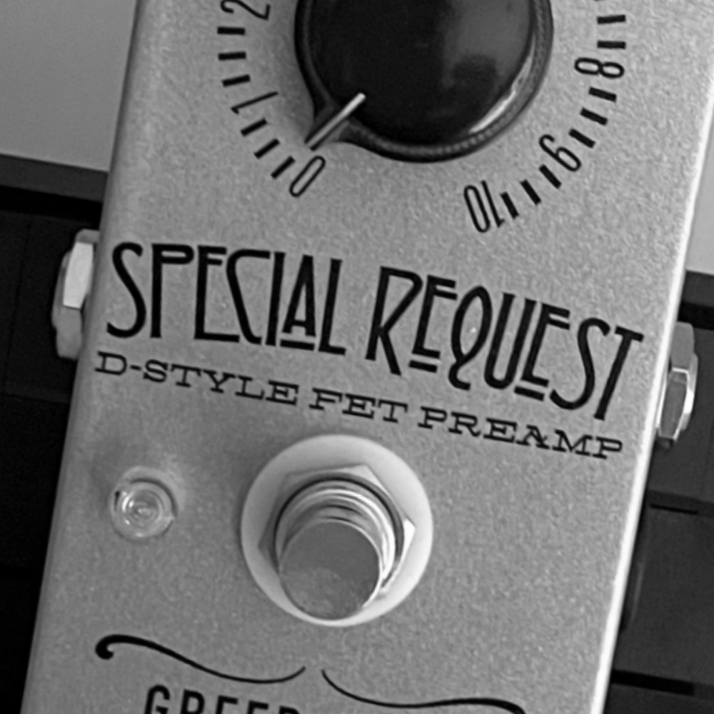 Greer Amps Special Request D-Style FET Preamp Overdrive